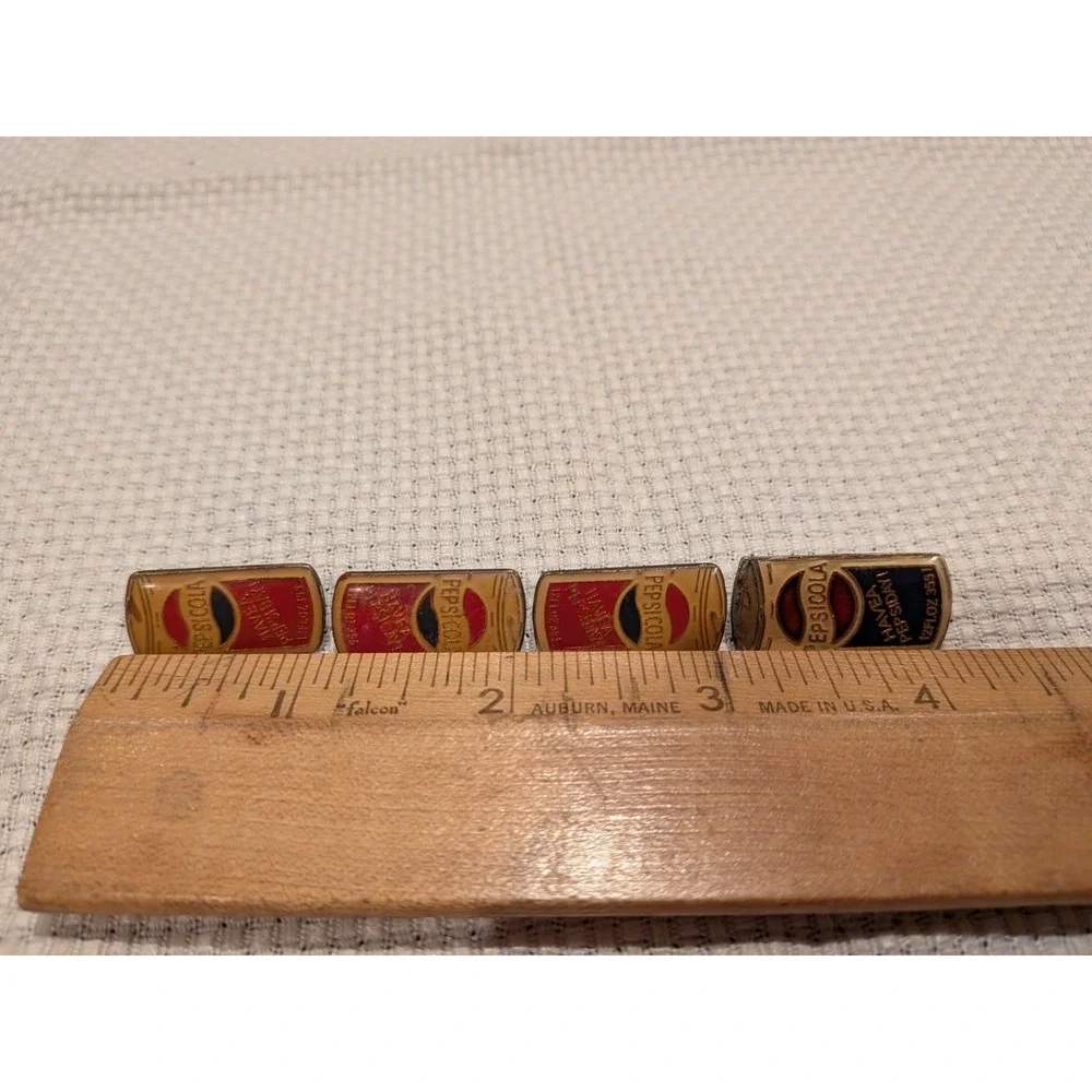 Vintage Pepsi Cola Pin Lot 4 Have A Pepsi Day Soda Can Lapel Hat‎ Collectible